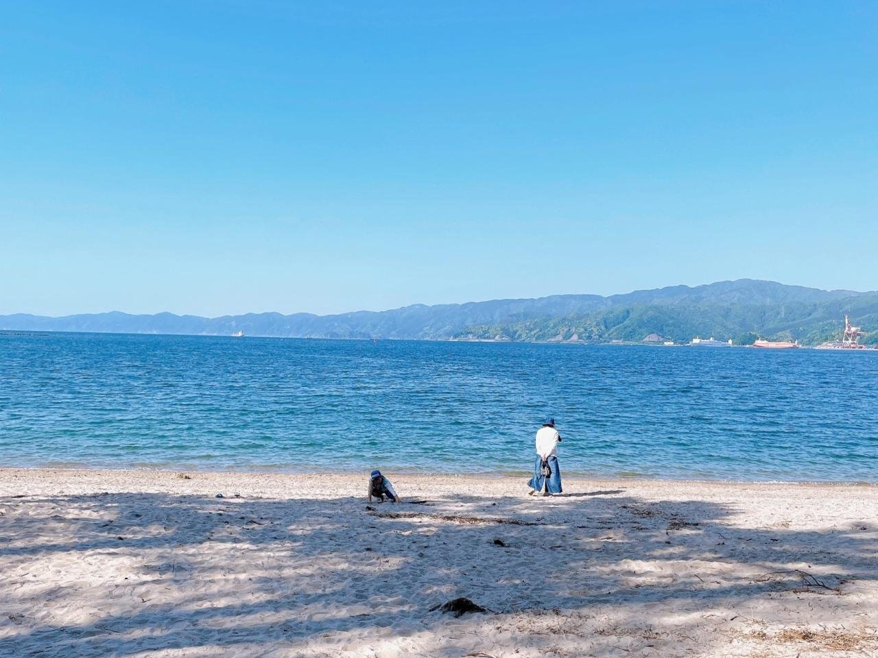 福井県　敦賀市千本松原　海岸